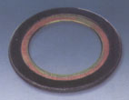 Spiral wound gasket with inner ring